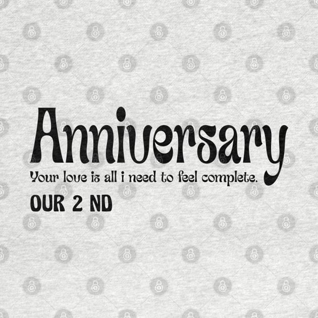 OUR ANNIVERSARY by Laterstudio